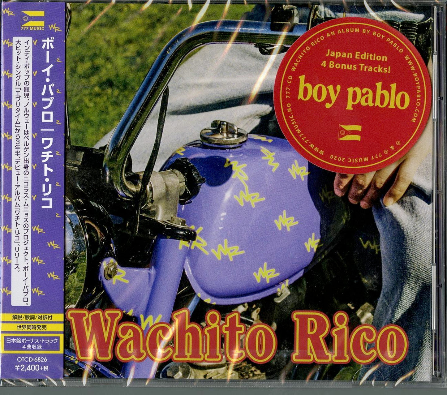 Boy Pablo - Wachito Rico - Japan CD Bonus Track