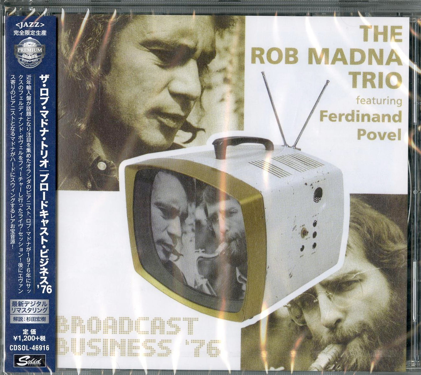 Rob Madna Trio - Broadcast Business '76 - Japan CD Limited Edition