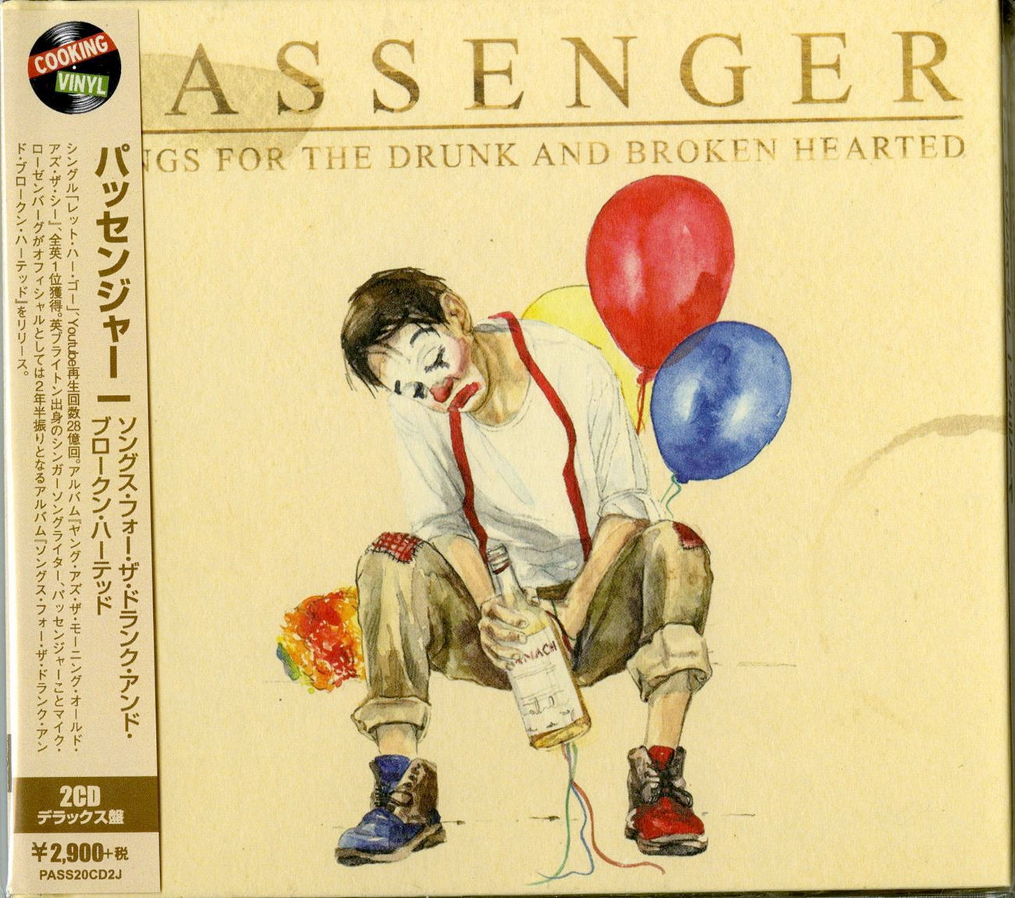 Passenger (Uk) - Songs For The Drunk And Broken Hearted - Import 2 CD Limited Edition