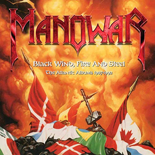 Manowar - Black Wind. Fire And Steel: The Atlantic Albums 1987-1992 - Import 3 CD