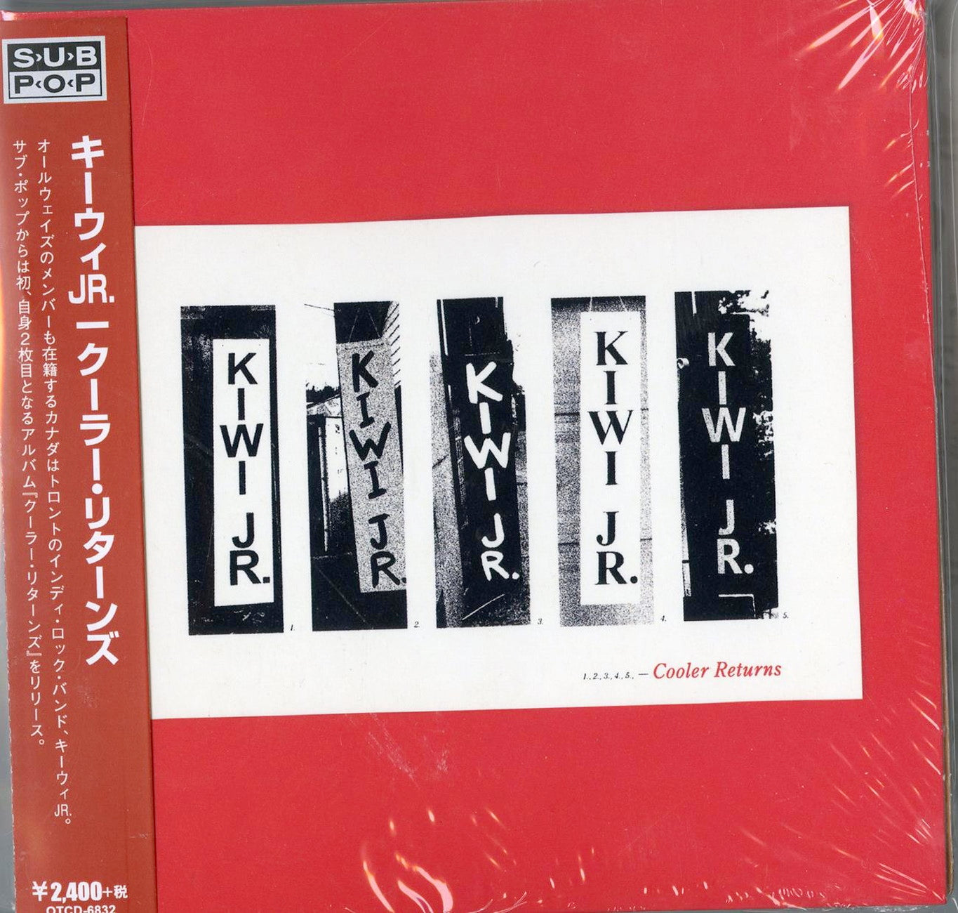 Kiwi Jr. - Cooler Returns - Japan CD