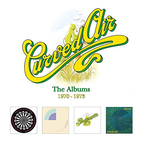 Curved Air - The Albums 1970-1973 - Import 4 CD Bonus Track