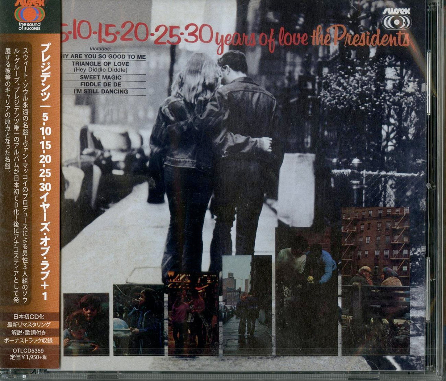 The Presidents - 5-10-15-20-25-30 Years Of Love +1 - Japan CD Bonus Track