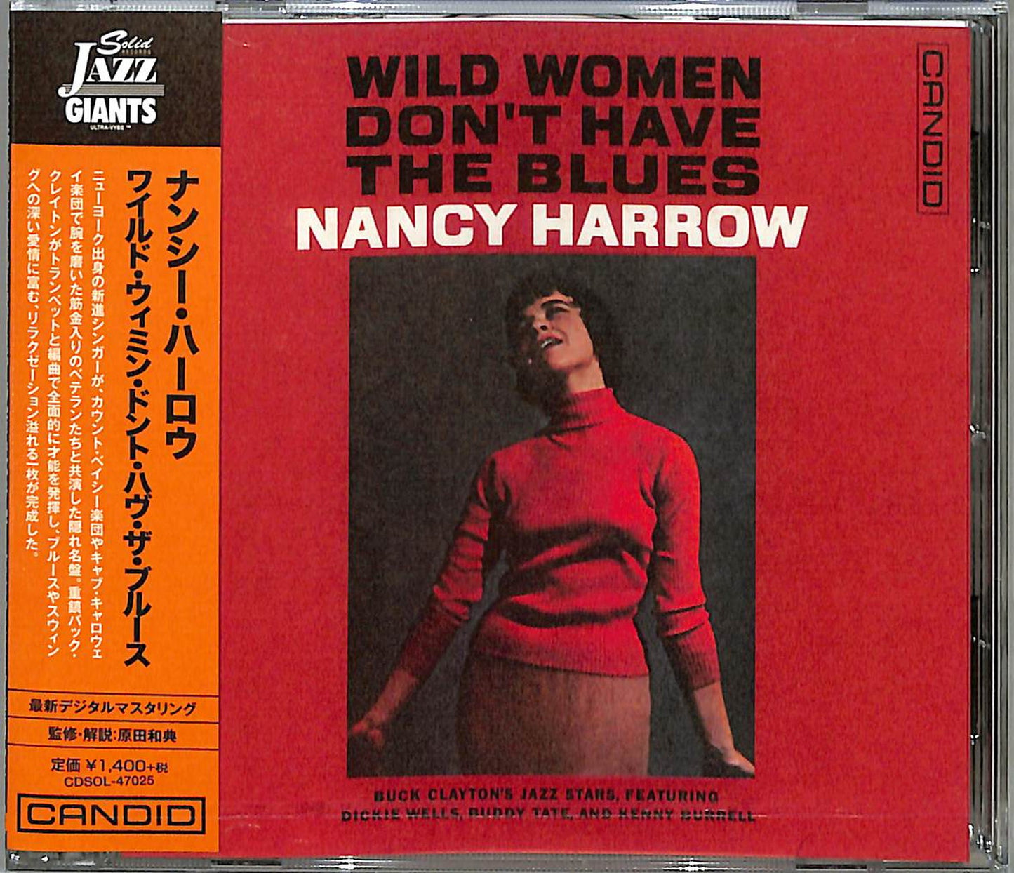 Nancy Harrow - Wild Women Don'T Have The Blues - Japan CD Limited Edition