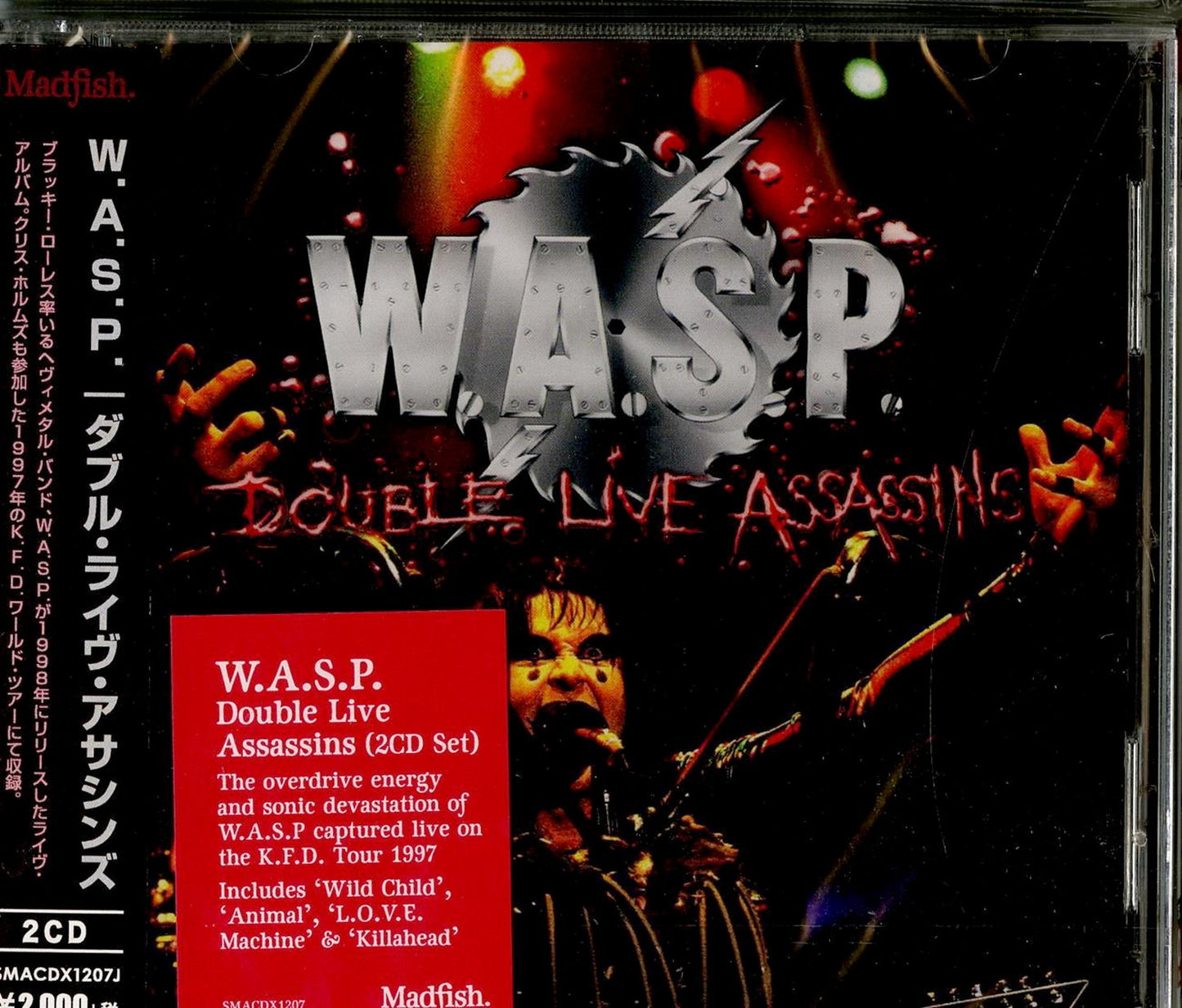 W.A.S.P. - S/T - Import 2 CD