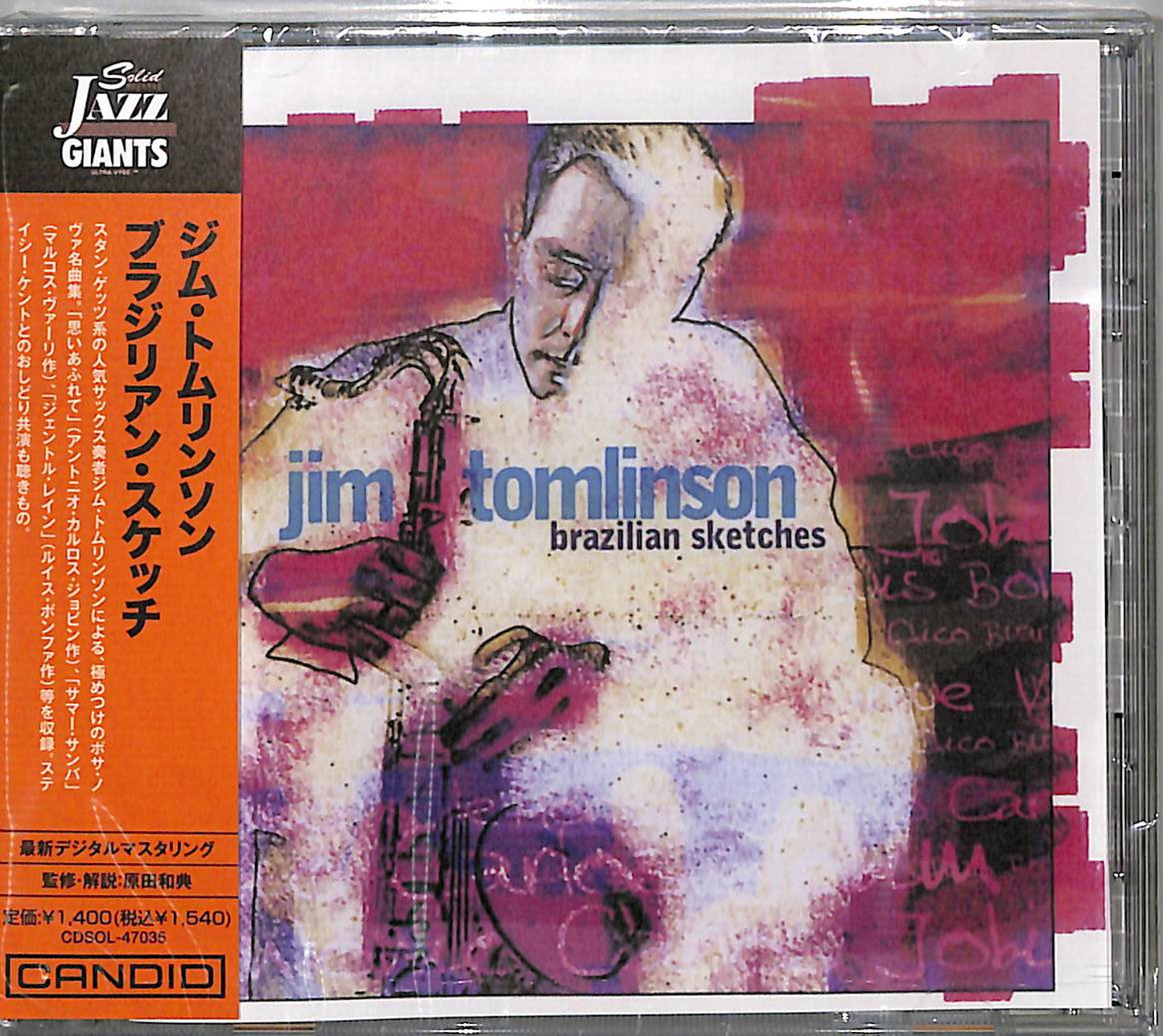 Jim Tomlinson - Brazilian Sketches - Japan CD Limited Edition