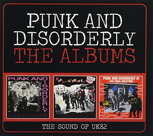 V.A. - Punk And Disorderly -The Albums (The Sound Of Uk82) - Import 3 Digipak CD Bonus Track