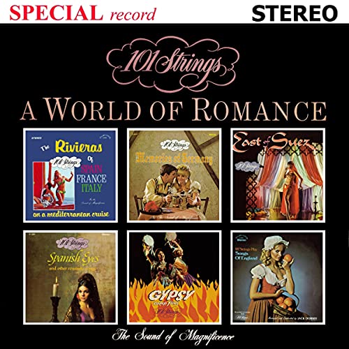 101 Strings Orchestra - The World Of Romance - Japan CD