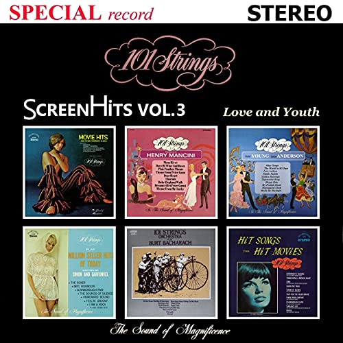 101 Strings Orchestra - Screen Hits Volume 3 / Love And Youth - Japan CD