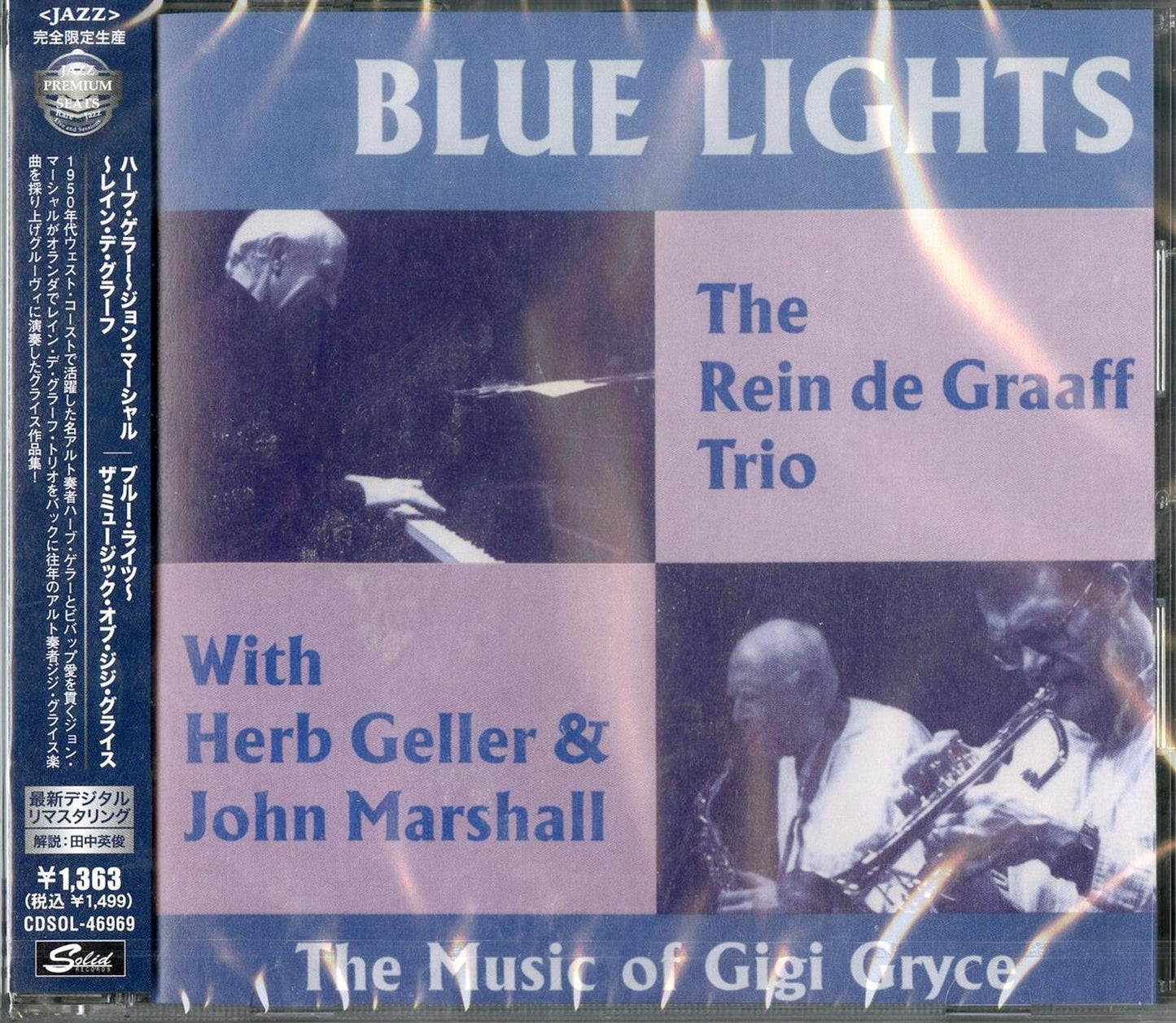 Rein De Graaff - Blue Lights: The Music Of Gigi Gryce - Japan CD Limited Edition