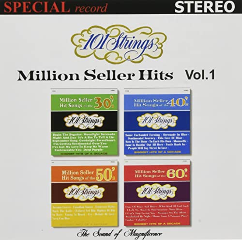 101 Strings Orchestra - Million Seller Hit Song Vol. 1 / Sentimental Journey - Japan CD
