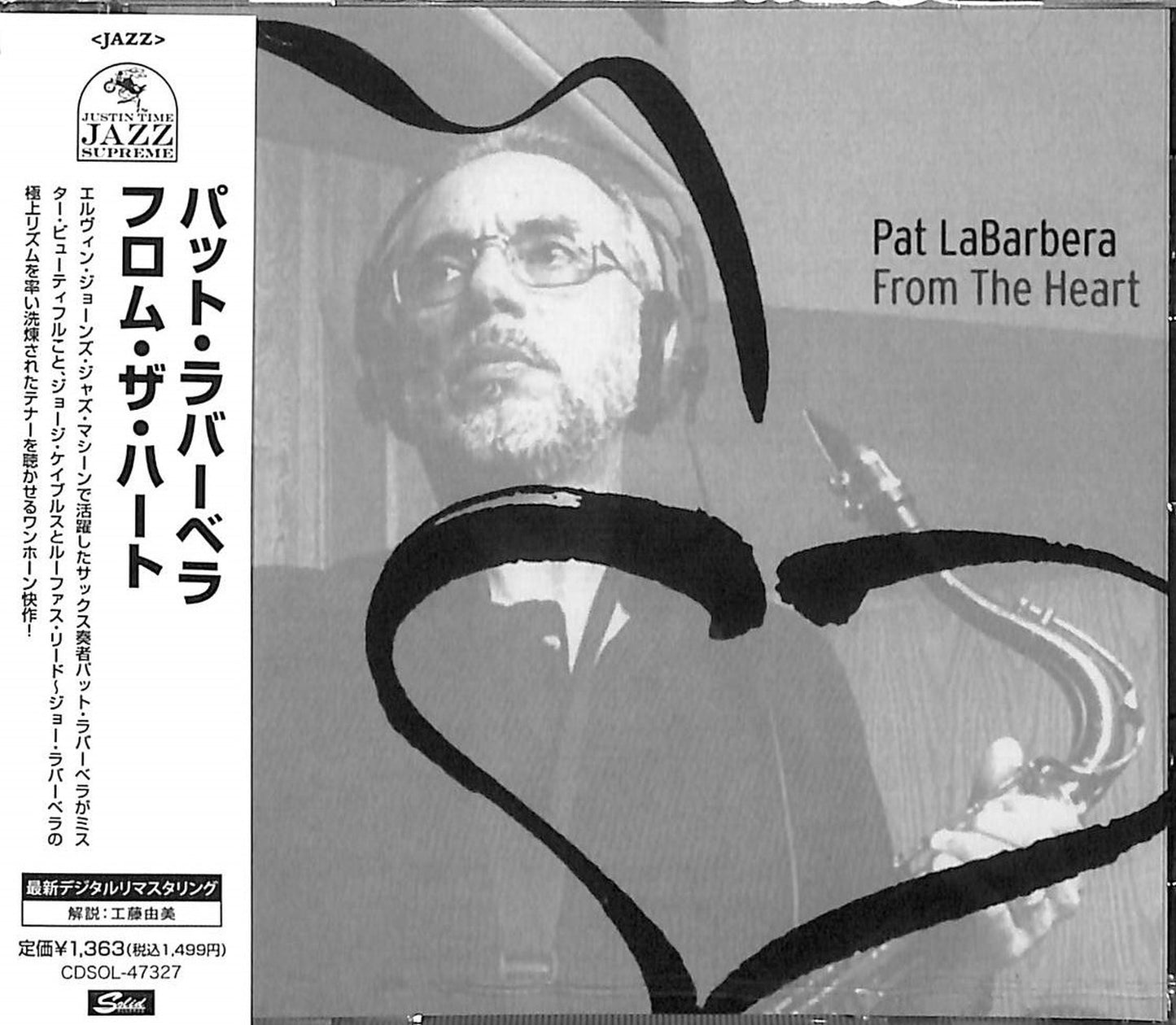 Pat Labarbera - From The Heart - Japan CD Limited Edition