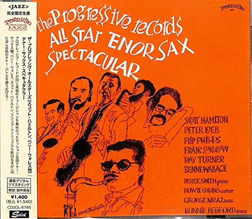V.A. - The Progressive Records All Stars / Tenorsax Spectaculars - Japan CD Limited Edition