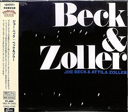 Joe Beck - Beck & Zoller - Japan CD Limited Edition