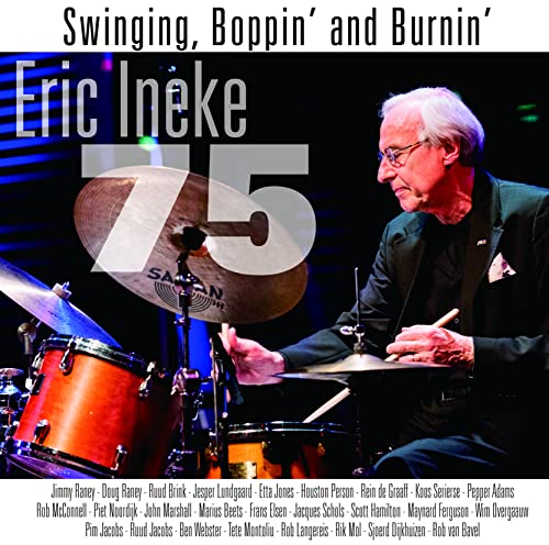 Eric Ineke - 75 -Swinging.Boppin`And Burnin` - Japan CD Limited Edition