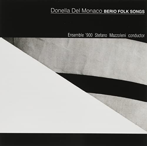 Donella Del Monaco - Berio Folk Songs - Japan CD