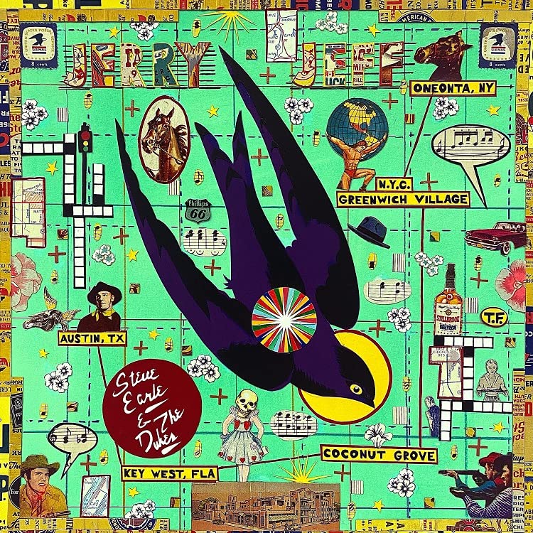 Steve Earle & The Dukes - Jerry Jeff - Import CD Limited Edition
