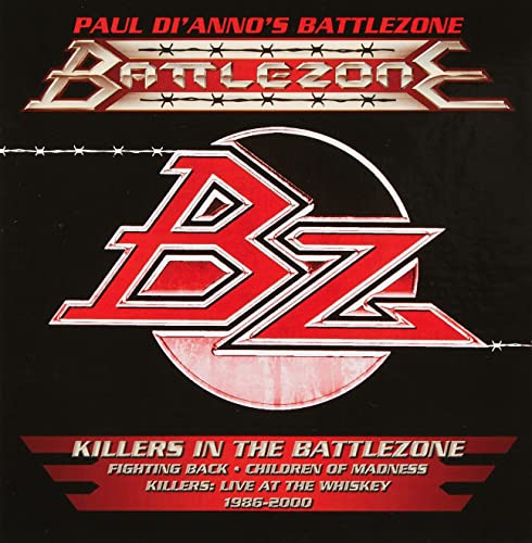 Paul Di'anno's Battlezone - Killers In The Battlezone 1986-2000 - Import 3 CD Clamshell Box