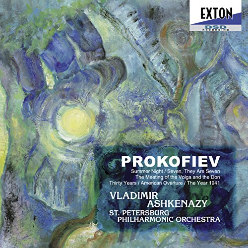 Vladimir Ashkenazy/St. Petersburg Philharmonic Orchestra - Prokofiev: Summer Night Suite, Op. 123 / Seven, They Are Seven / The Meeting of the Volga & the Don / Thirty Years / American Overture / The Year 1941 - Japan CD