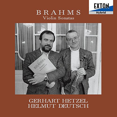 Violin Sonatas Nos.1, 2, 3, : Hetzel, H.Deutsch‐Brahms (1833-1897) - Japan SACD Hybrid