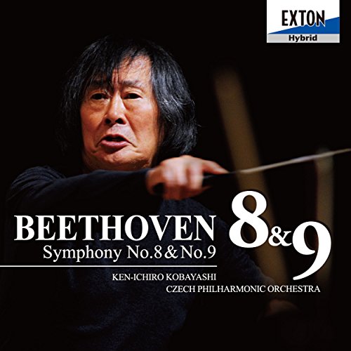 Symphonies Nos.8, 9 : Kenichiro Kobayashi / Czech Philharmonic (2011, 2013)(2SACD)‐Beethoven (1770-1827) - Japan 2 SACD Hybrid