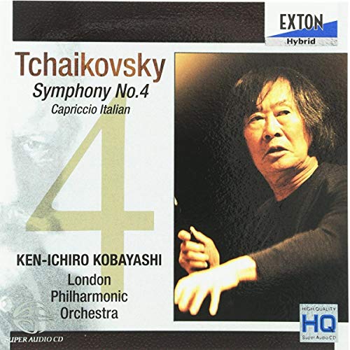 Symphony No.4, Capriccio Italien : Ken-Ichiro Kobayashi / London Philharmonic ‐Tchaikovsky (1840-1893) - Japan SACD Hybrid