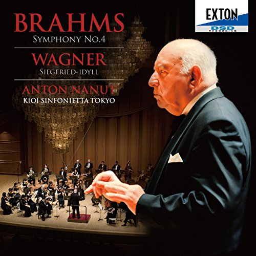 Brahms Symphony No.4, Wagner Siegfried Idyll : Nanut / Kioi Sinfonietta Tokyo‐Brahms (1833-1897) - Japan CD
