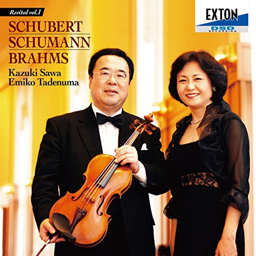 Schubert Violin Sonata, Sonatina No.2, Brahms Sonata No.3, Schumann Marchenbilder : Kazuki Sawa(Vn, Va)Emiko Tadenuma(P)‐Schubert (1797-1828) - Japan CD