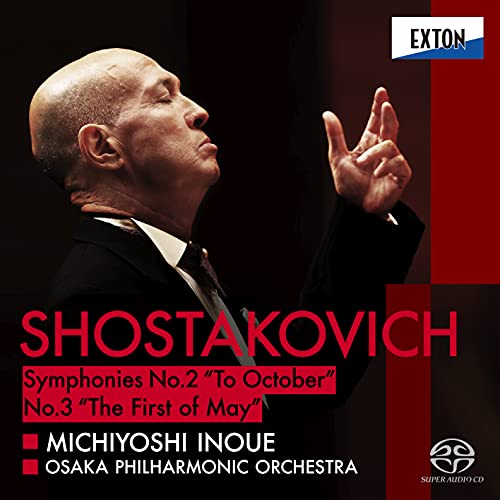 Symphonies Nos.2, 3 : Michiyoshi Inoue / Osaka Philharmonic ‐Shostakovich, Dmitri (1906-1975) - Japan SACD Hybrid
