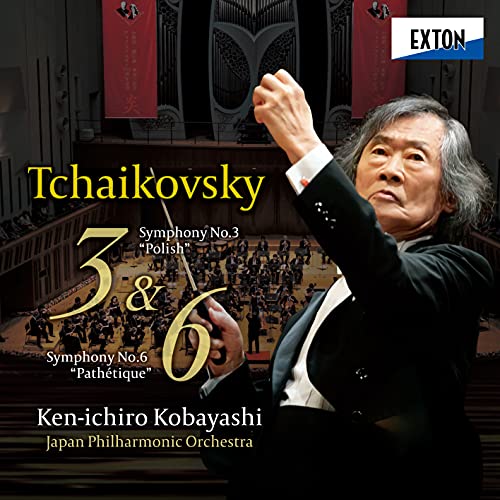 Symphonies Nos.3, 6 : Ken-Ichiro Kobayashi / Japan Philharmonic (2021 Live)(2CD)‐Tchaikovsky (1840-1893) - Japan 2 CD