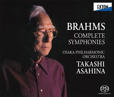 Takashi Asahina (conductor) / Osaka Philharmonic Orchestra - Brahms: Complete Symphonies (1994-1995), Schumann: Symphony No. 3 Rhine + with rehearsals - Japan 4 SACD Hybrid