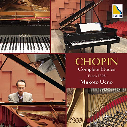 Makoto Ueno - Chopin: Etude Zenshu - Japan CD+Book