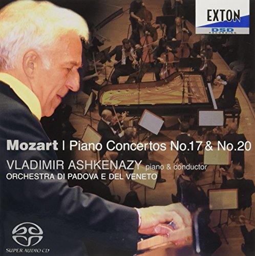 Vladimir Ashkenazy (piano) - MOZART: PIANO CONCERTOS NO.17, 20(SACD) - Japan SACD