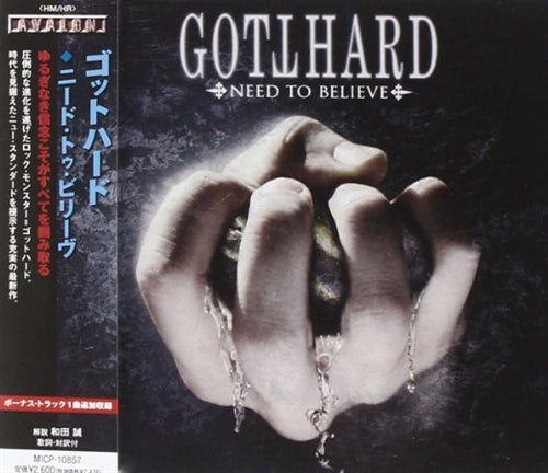 Gotthard - Need To Believe - Japan CD