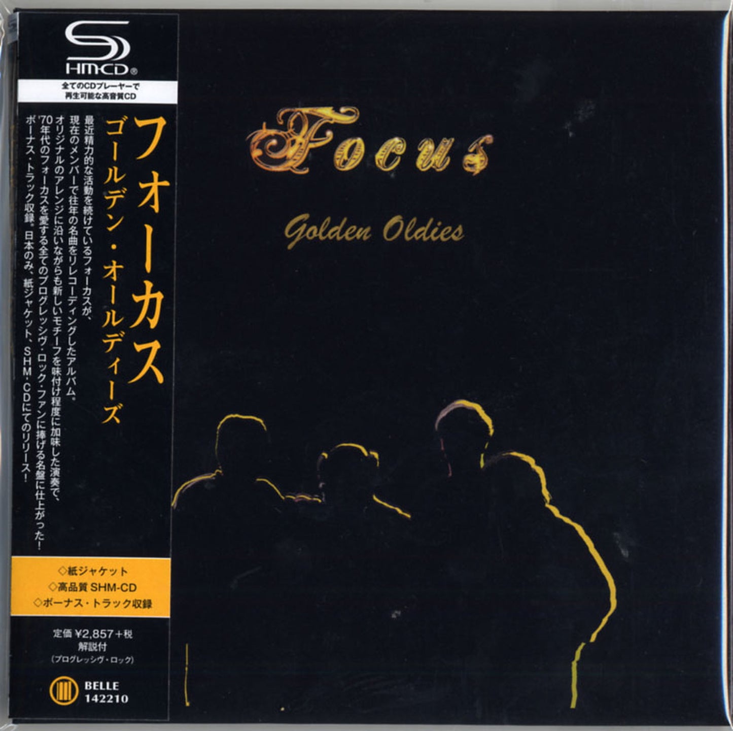 Focus - Golden Oldies (Release year: 2014) - Japan Mini LP SHM-CD