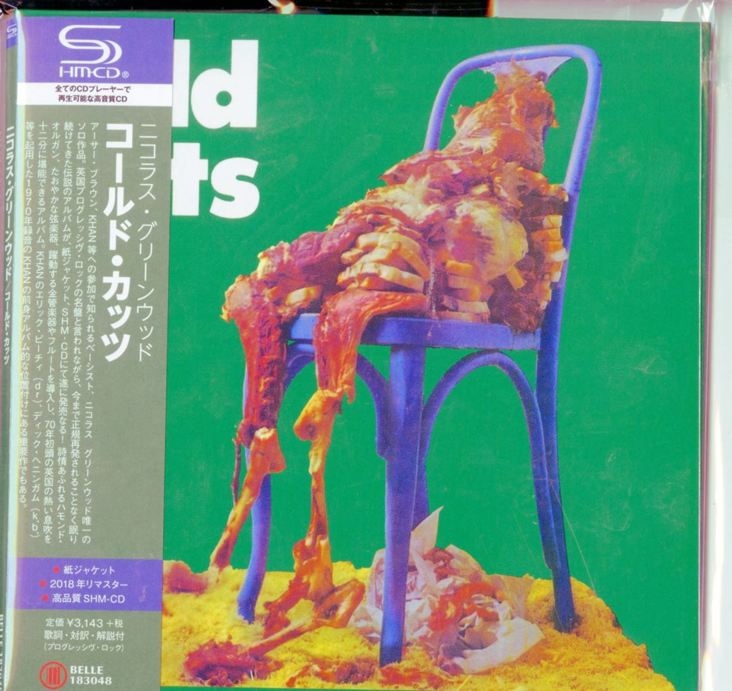 Nicholas Greenwood - Cold Cuts - Japan Mini LP SHM-CD