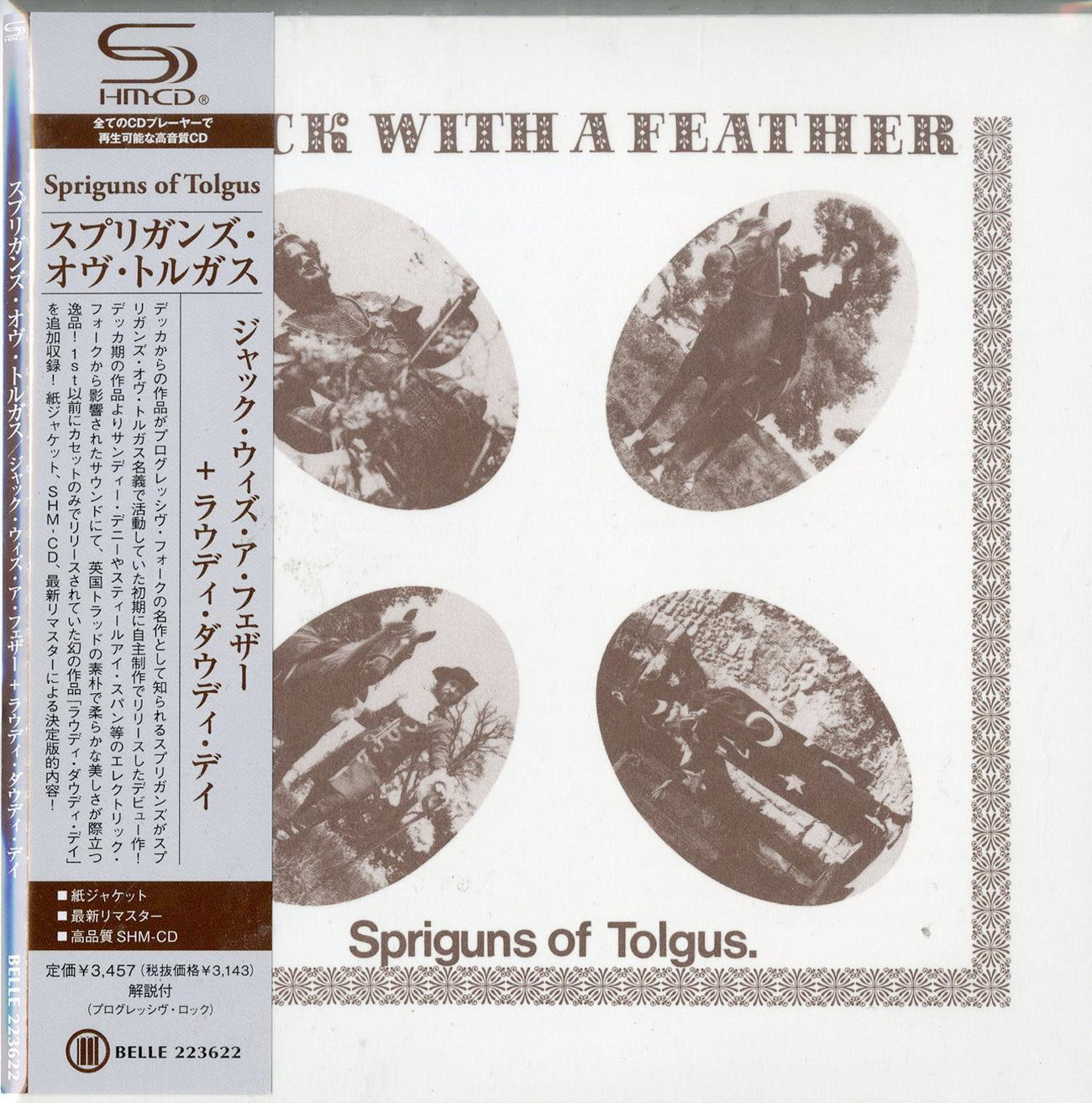 Spriguns Of Tolgus - Jack With A Feather + Rowdy Dowdy Day - Japan Mini LP SHM-CD