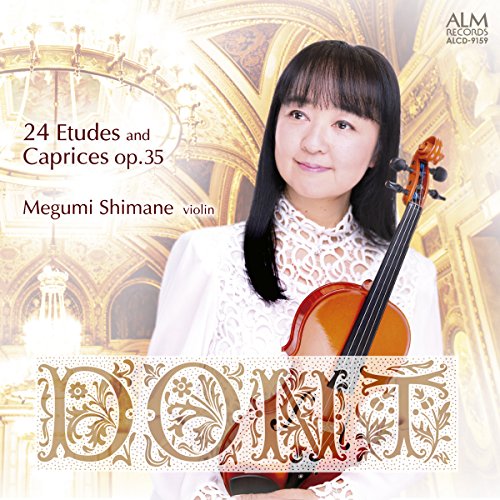 Megumi Shimane - Dont: 24 Etudes And Caprices Op.35 - Japan CD