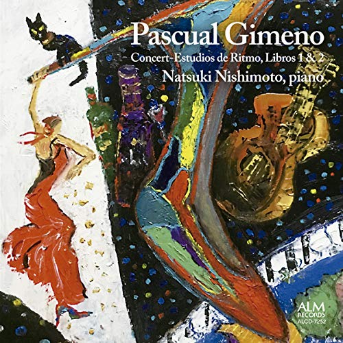 Concert-Estudios de Ritmo, Libros 1, 2 : Natsuki Nishimoto(P)‐Gimeno, Pascual (1974-) - Japan CD