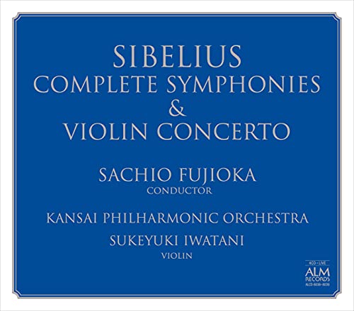 Complete Symphonies, Violin Concerto : Sachio Fujioka / Kansai Philharmonic, Sukeyuki Iwatani(Vn)(4CD)‐Sibelius (1865-1957) - Japan 4 CD