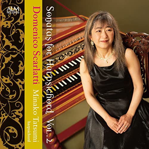 Minako Tatsumi - Domenico Scarlatti: Sonatas for Harpsichord Vol. 2 - Japan CD
