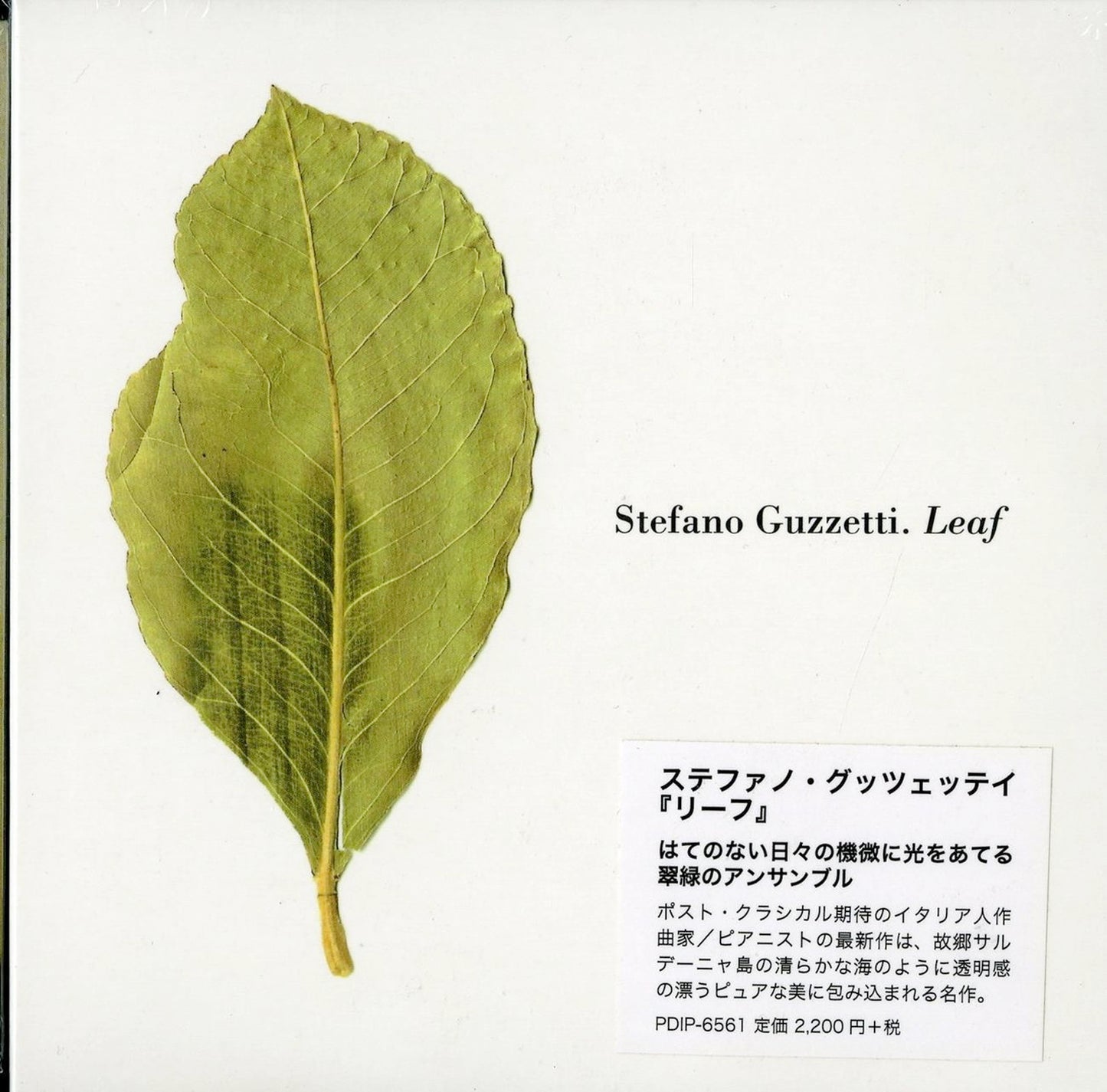 Stefano Guzzetti - Leaf - Japan CD