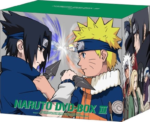 Animation - NARUTO DVD Box 3 Gekitotsu! Naruto vs Sasuke - Japan DVD Box Limited Release