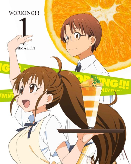 Animation - WORKING!!! 1 - Japan Blu-ray Disc+CD