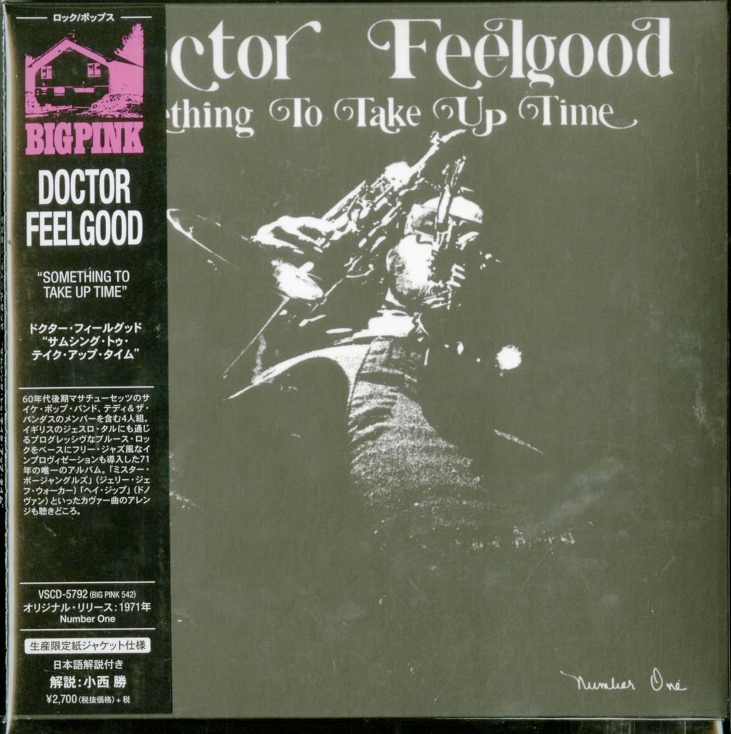 Doctor Feelgood - Something To Take Up Time - Japan Mini LP CD Limited Edition