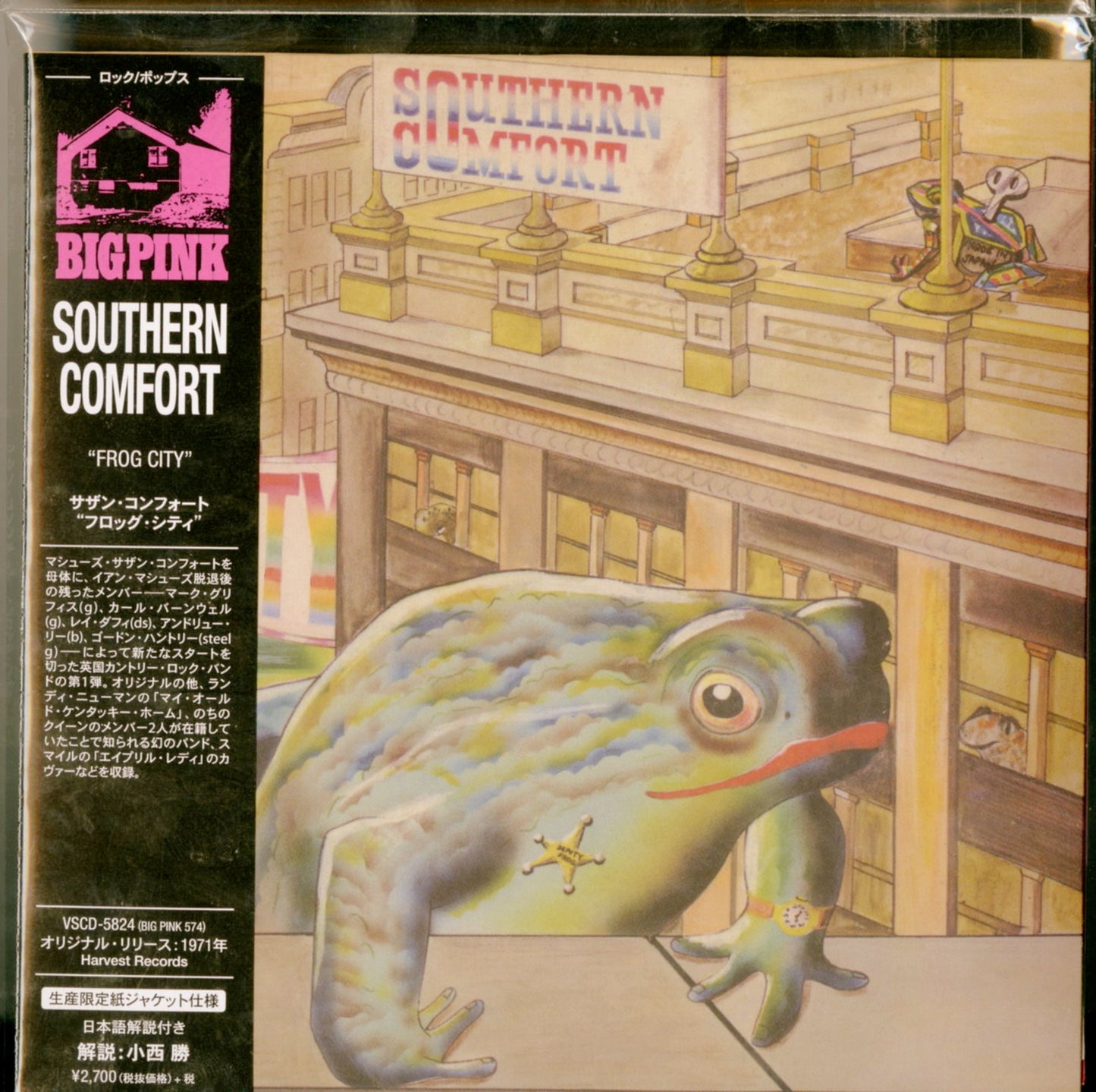 Southern Comfort - Frog City - Import Mini LP CD With Japan Obi Limited Edition