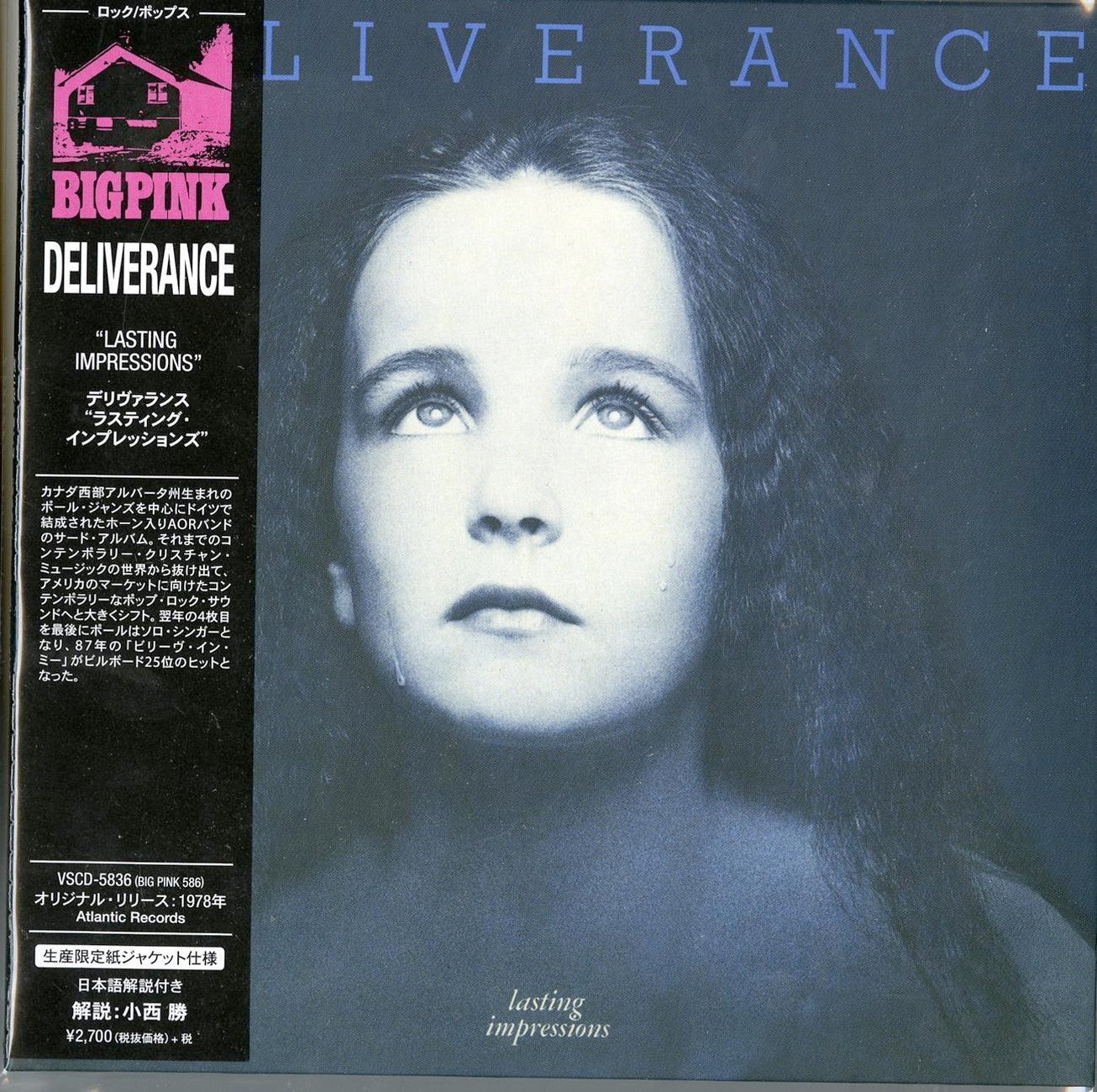 Deliverance - Lasting Impressions - Import Mini LP CD With Japan Obi Limited Edition