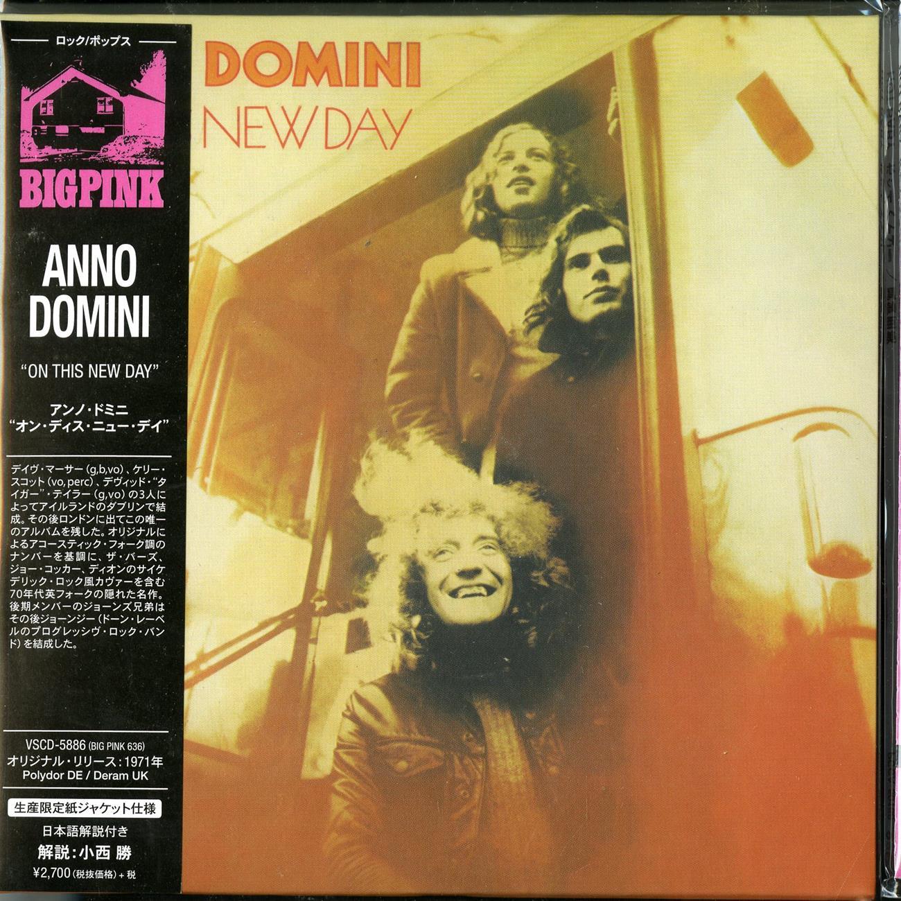 Anno Domini - On This New Day - Import Mini LP CD With Japan Obi Limited Edition