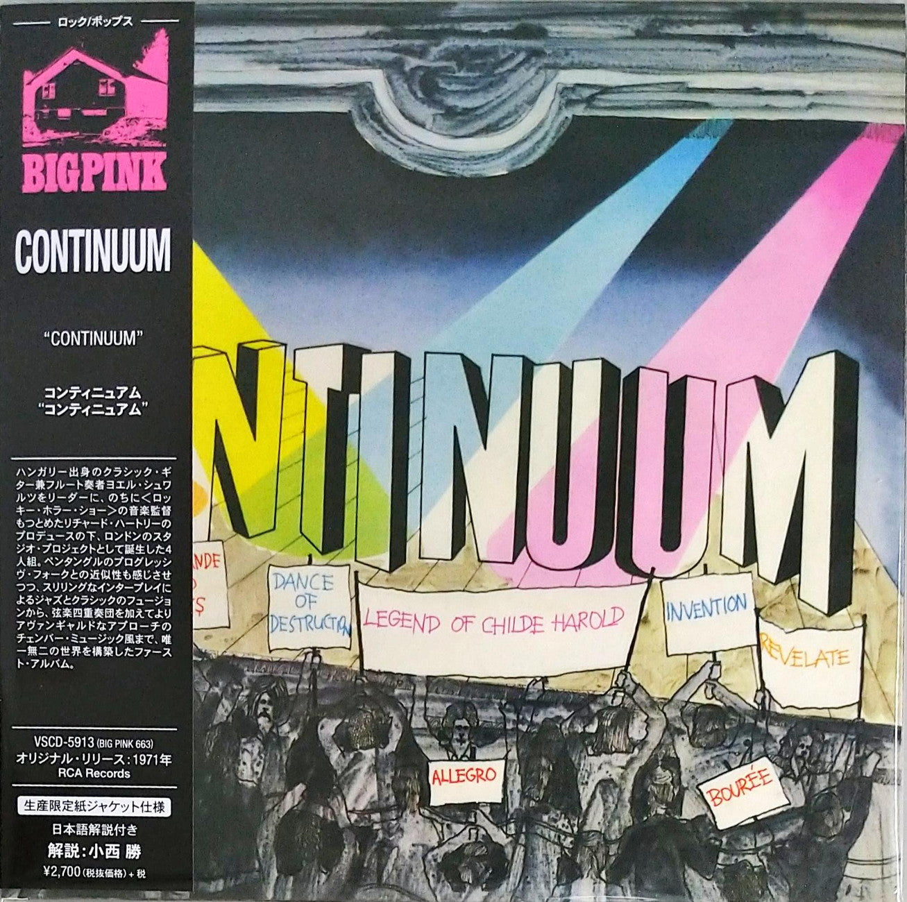 Continuum - S/T - Import Mini LP CD Limited Edition