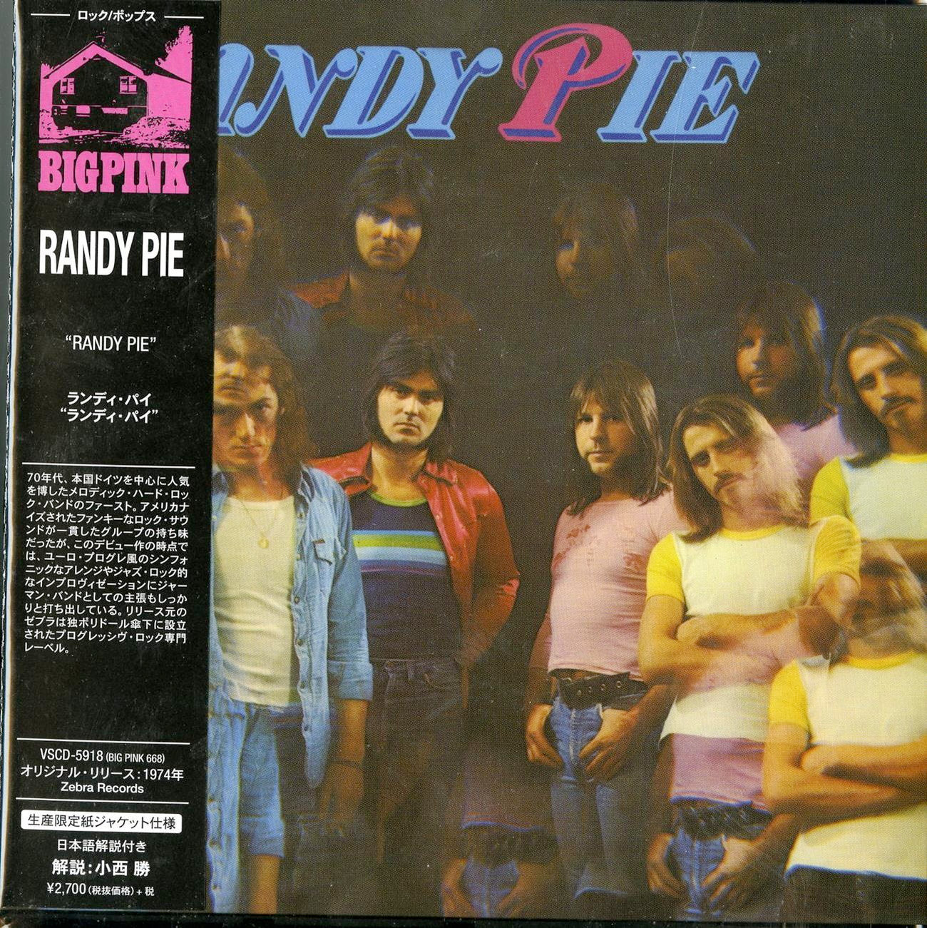 Randy Pie - S/T - Import Mini LP CD Limited Edition